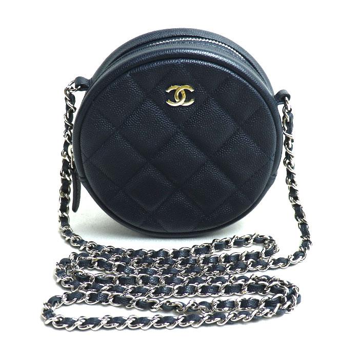 CHANEL（シャネル） マトラッセ ラウンド チェーンショルダー 