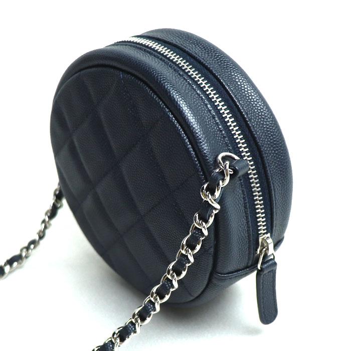 CHANEL（シャネル） マトラッセ ラウンド チェーンショルダー 