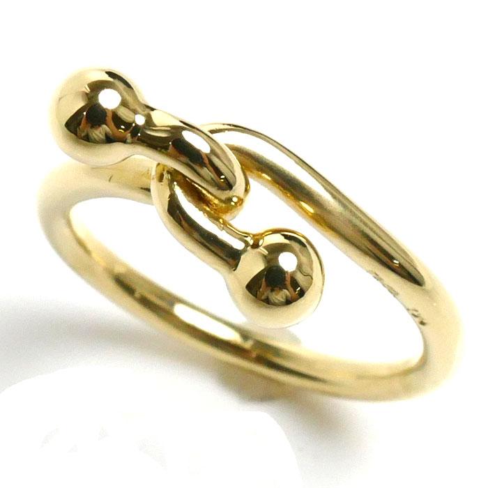 TIFFANY&Co.（ティファニー） K18YG イエローゴールド ダブルフック