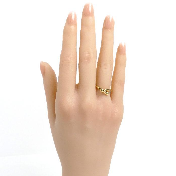 TIFFANY&Co.（ティファニー） K18YG イエローゴールド ダブルフック 