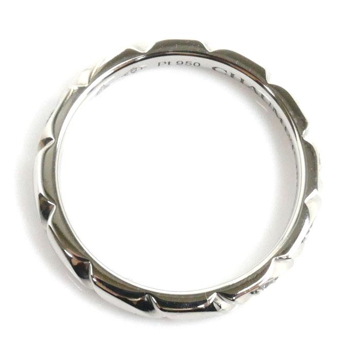 CHAUMET（ショーメ） Pt950プラチナ トルサード 8P ダイヤ リング