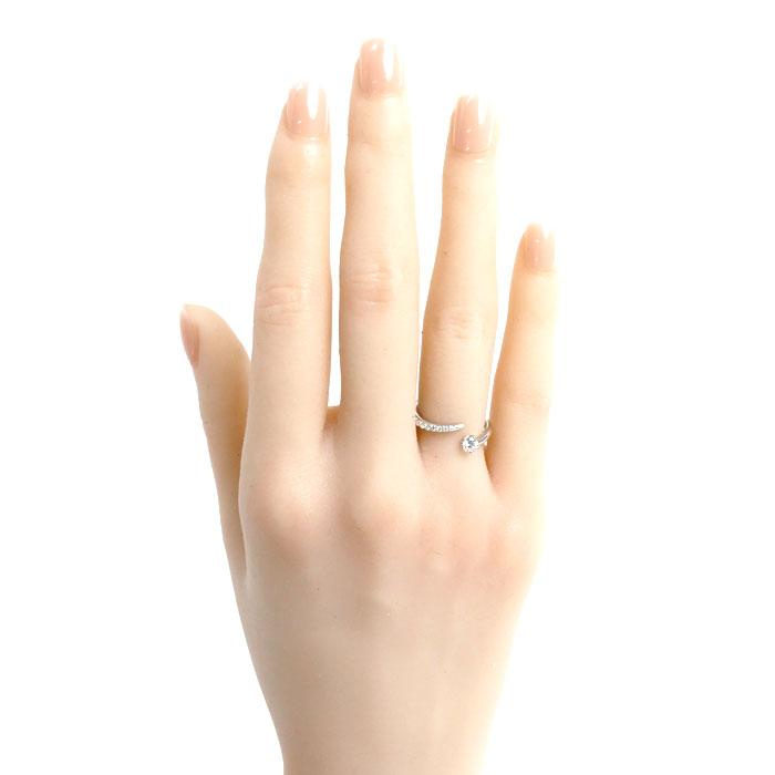 小寺智子 Pt900プラチナ リング・指輪 ダイヤモンド0.26ct 7号 2.8g 