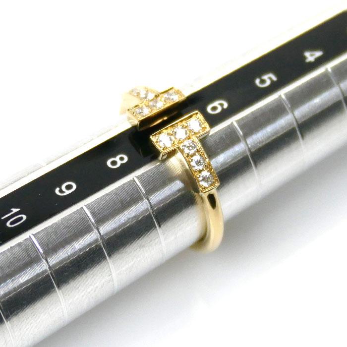 TIFFANY&Co.（ティファニー） K18YG イエローゴールド Tワイヤー