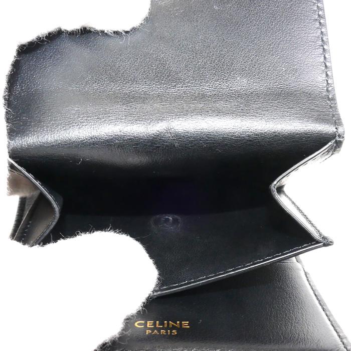 CELINE セリーヌ スモール トリフォールドウォレット 16セーズ CELINE セリーヌ スモール トリフォールドウォレット 16セーズ