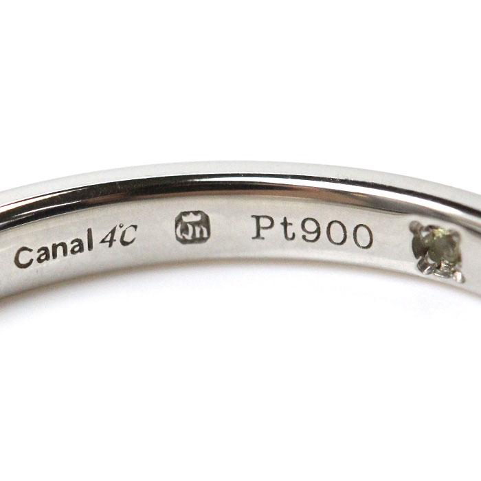 canal4℃ カナルヨンドシー Pt900プラチナ リング・指輪 15号 3.8