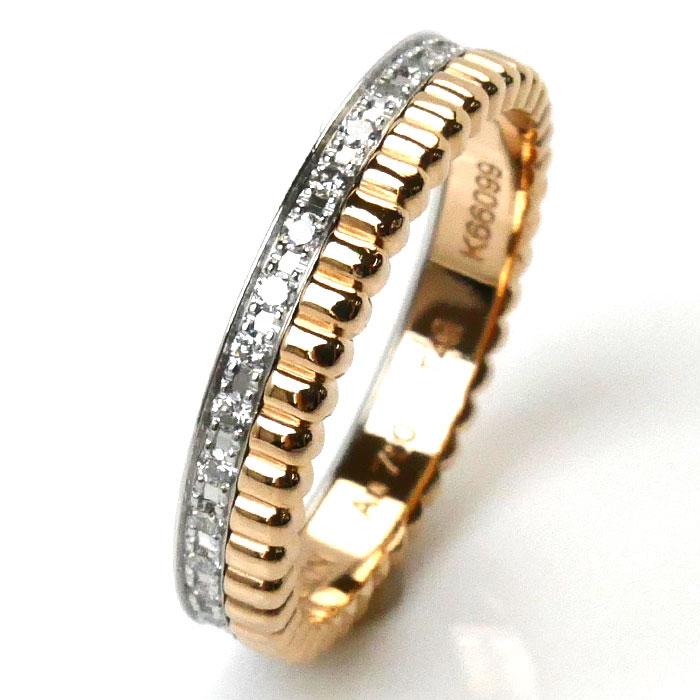 BOUCHERON（ブシュロン） K18PG/WG キャトル ラディアント ダイヤ 