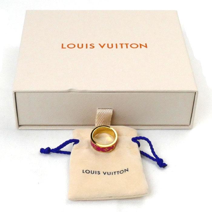 LOUIS VUITTON ルイ・ヴィトン GP リング・ナノ グラム エナメル LOUIS VUITTON ルイ・ヴィトン GP リング・ナノ グラム エナメル