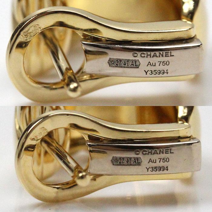CHANEL（シャネル） K18YG イエローゴールド ココクラッシュ ピアス