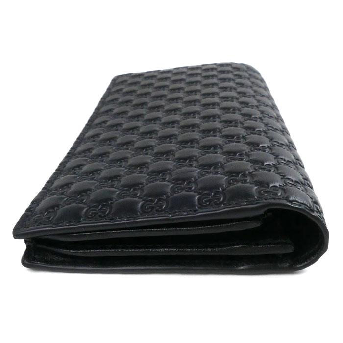 GUCCI グッチ マイクログッチシマ 長財布 ブラック 544479  