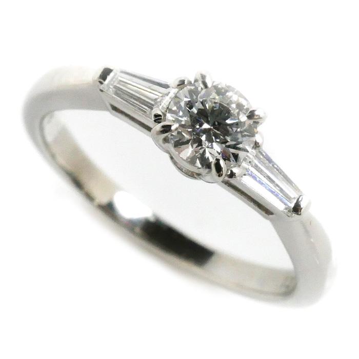 MIKIMOTO ミキモト Pt950プラチナ ダイヤモンド リング・指輪  