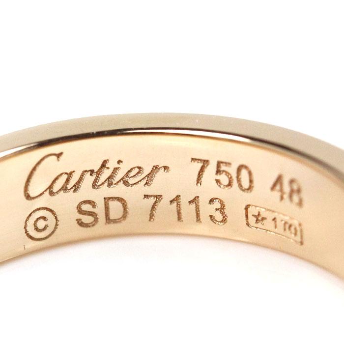 Cartier（カルティエ） K18PG ピンクゴールド ミニラブ 1P ダイヤ