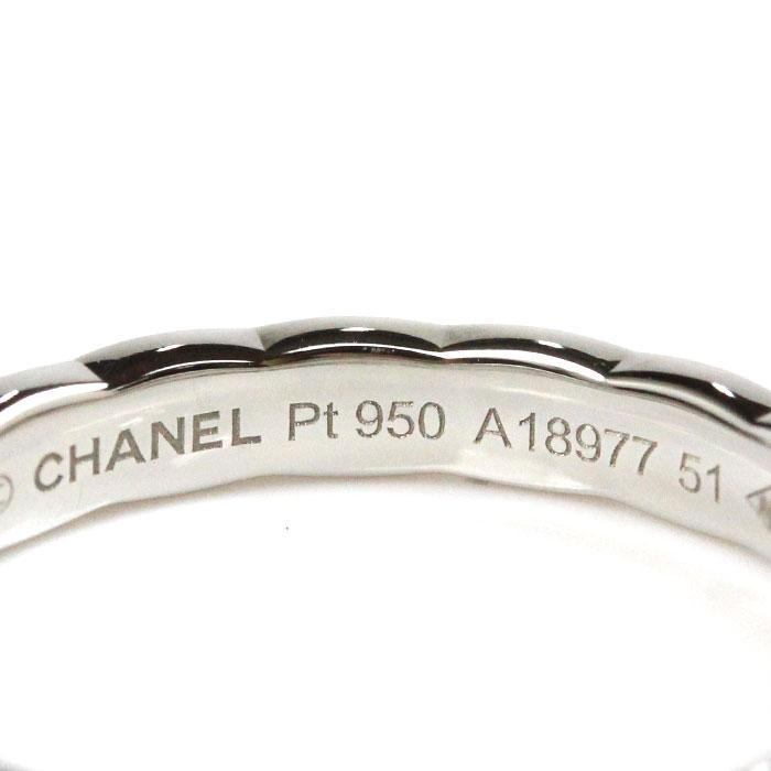 CHANEL（シャネル） Pt950プラチナ ココクラッシュ 1P ダイヤ リング