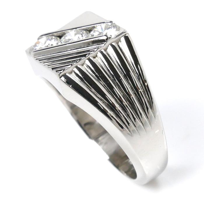 Pt900プラチナ ダイヤ リング・指輪 ダイヤモンド1.006ct 20号 14.5g 
