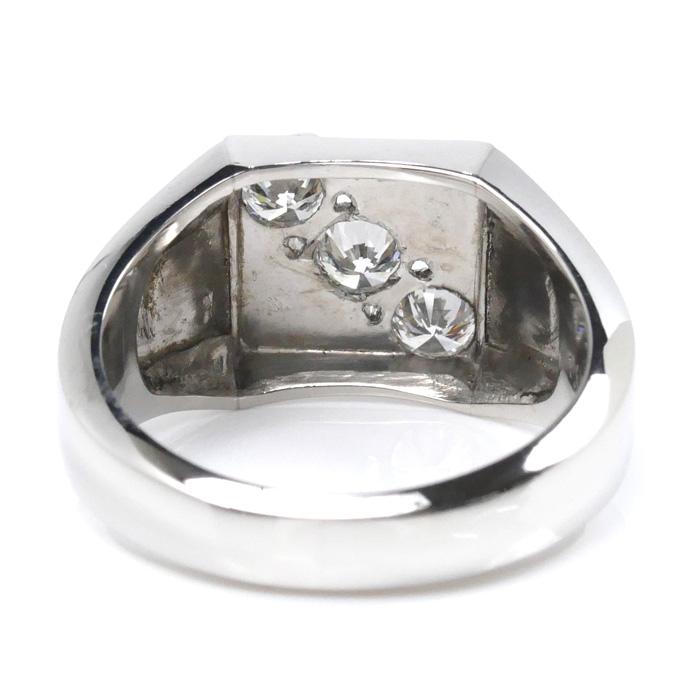 Pt900プラチナ ダイヤ リング・指輪 ダイヤモンド1.006ct 20号 14.5g 