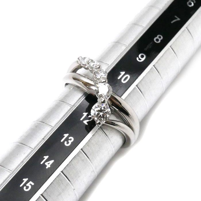 Pt900プラチナ ダイヤ リング・指輪 ダイヤモンド0.50ct 11号