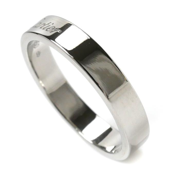 Cartier CARTIER カルティエ Pt950プラチナ エングレーブド