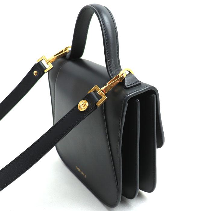 VERSACE ヴェルサーチ ヴィルトゥス 2Wayショルダーバッグ ブラック 