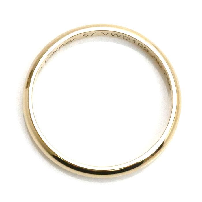Cartier（カルティエ） K18YG イエローゴールド ウェディングリング 