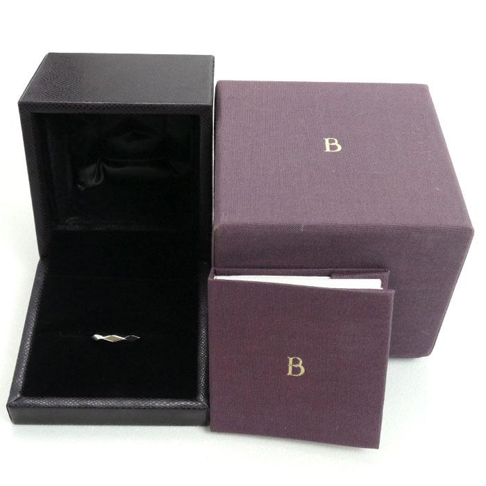 BOUCHERON（ブシュロン） Pt950プラチナ ファセット ミディアム リング