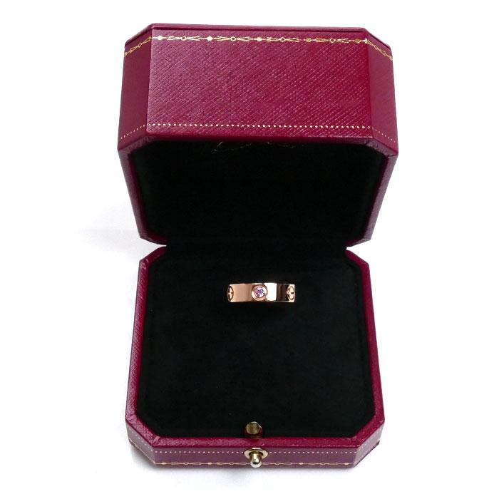 Cartier CARTIER カルティエ K18PG ピンクゴールド ラブ 1P ピンク 