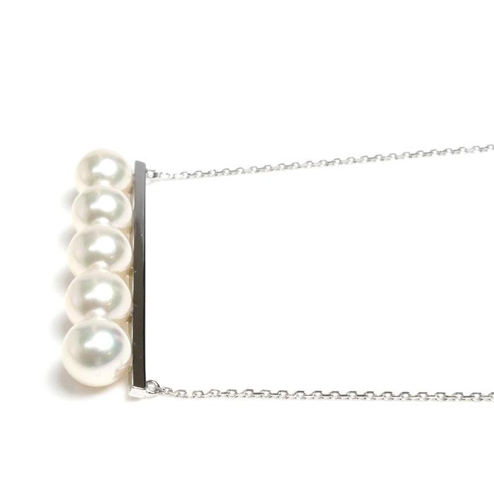 TASAKI タサキ K18WG バランス シグネチャー パール ネックレス P
