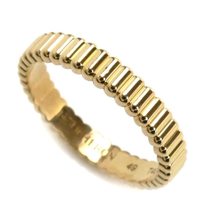 美品】Boucheron イエローゴールドリング 9号