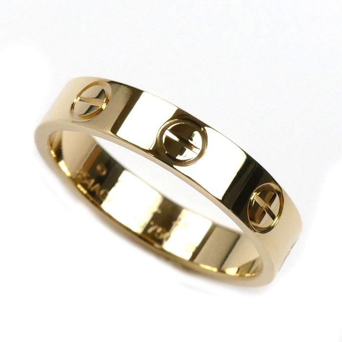 Cartier（カルティエ） K18YG イエローゴールド ミニラブ リング・指輪 