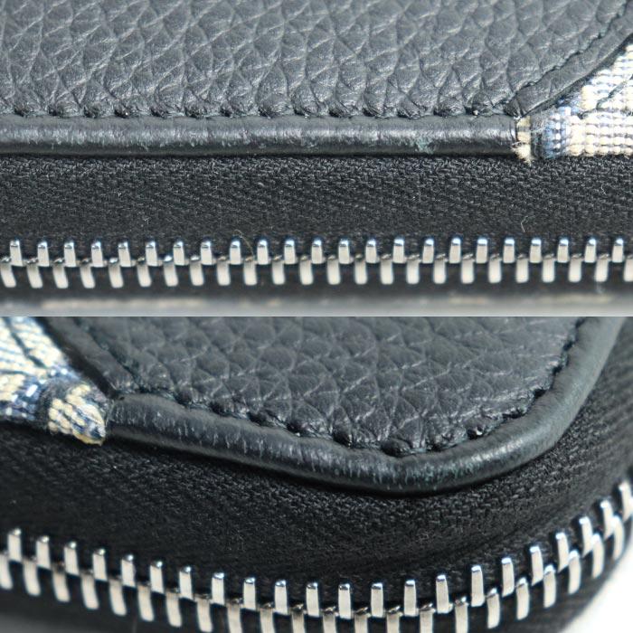 Dior ディオール オブリーク ジャカード ロングジップウォレット 長