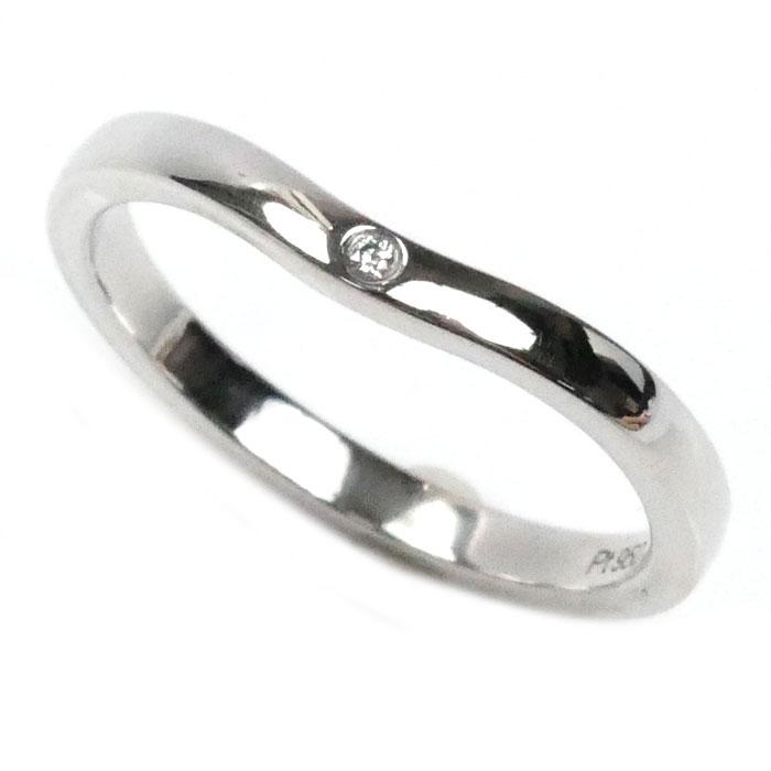 Cartier（カルティエ） Pt950 バレリーナ カーブ ウェディング 3P