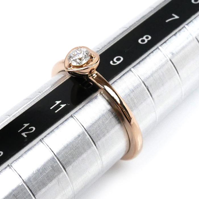 Cartier（カルティエ） K18PG ディアマン レジェ ドゥ ハート 1PD