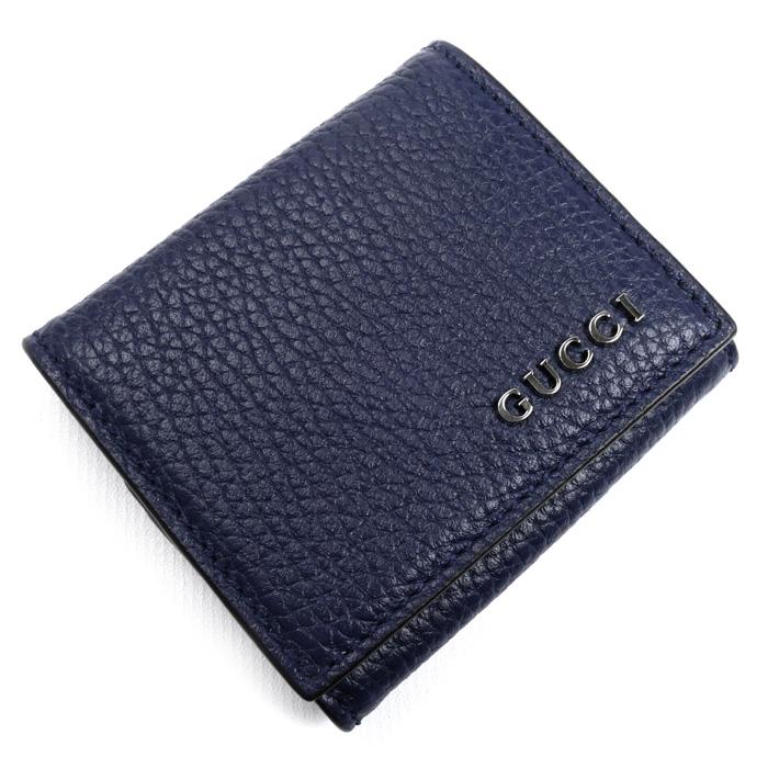 GUCCI（グッチ） コインケース ネイビー 771160 メンズ 中古 美品 : 古