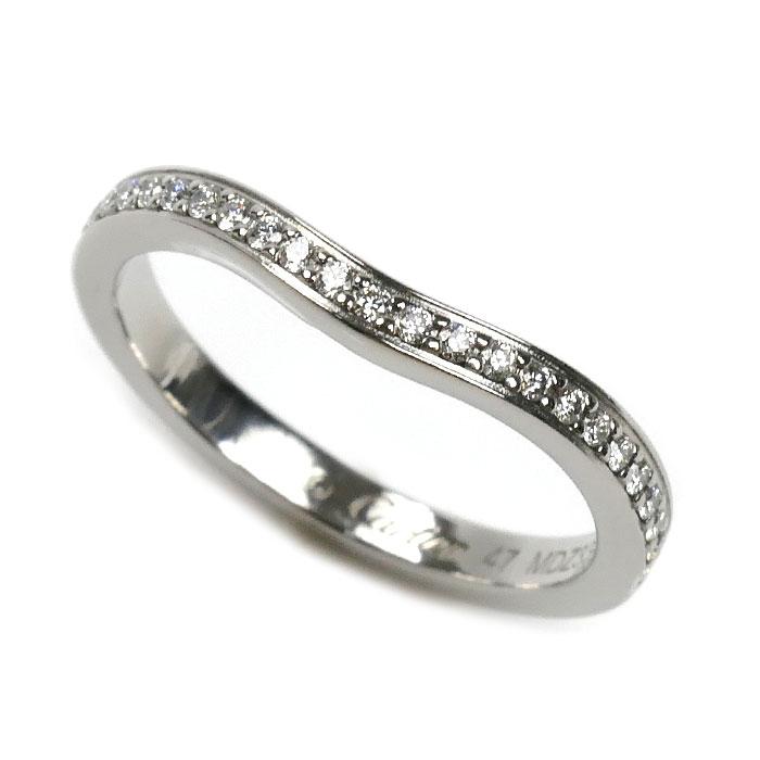 Cartier（カルティエ） Pt950プラチナ バレリーナ カーブ ハーフ