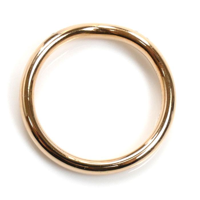 TIFFANY&Co. ティファニー K18PG カーブドバンド 9P ダイヤ リング 
