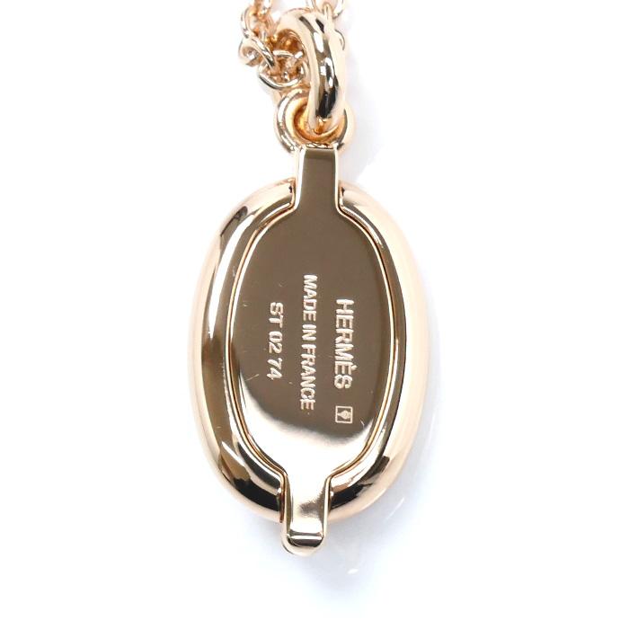 HERMES ネックレス ミニマイヨン　PM　シルバー　ショッパー付き正規品 HERMES（エルメス） GP ミニマイヨン PM ペンダント ネックレス