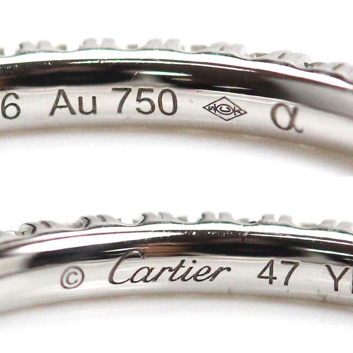 Cartier（カルティエ） K18WG エタンセル ドゥ フルエタニティ リング