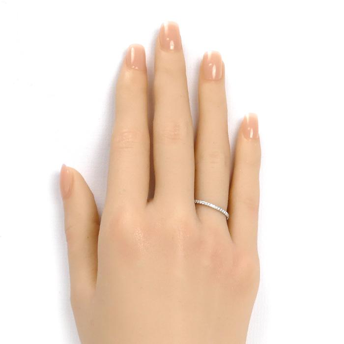 Cartier（カルティエ） K18WG エタンセル ドゥ フルエタニティ リング