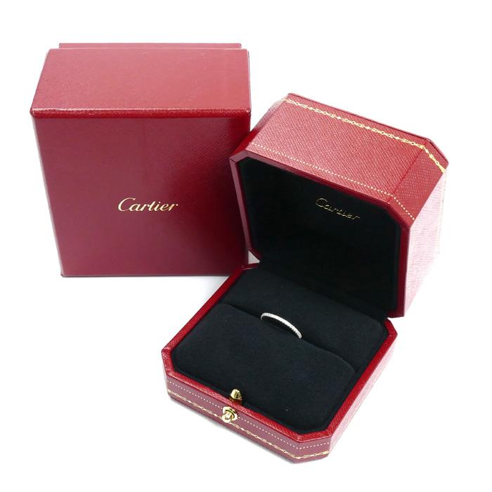 Cartier フルエタニティリング専用ボックス付き Cartier（カルティエ） K18WG エタンセル ドゥ フルエタニティ リング