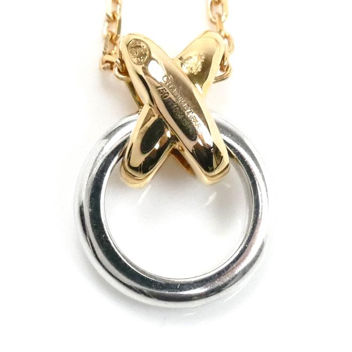 ショーメ CHAUMET リアンドゥショーメプルミエネックレス K18YG/WG 楽天市場】ショーメ Chaumet ネックレス プルミエ リアン クロス