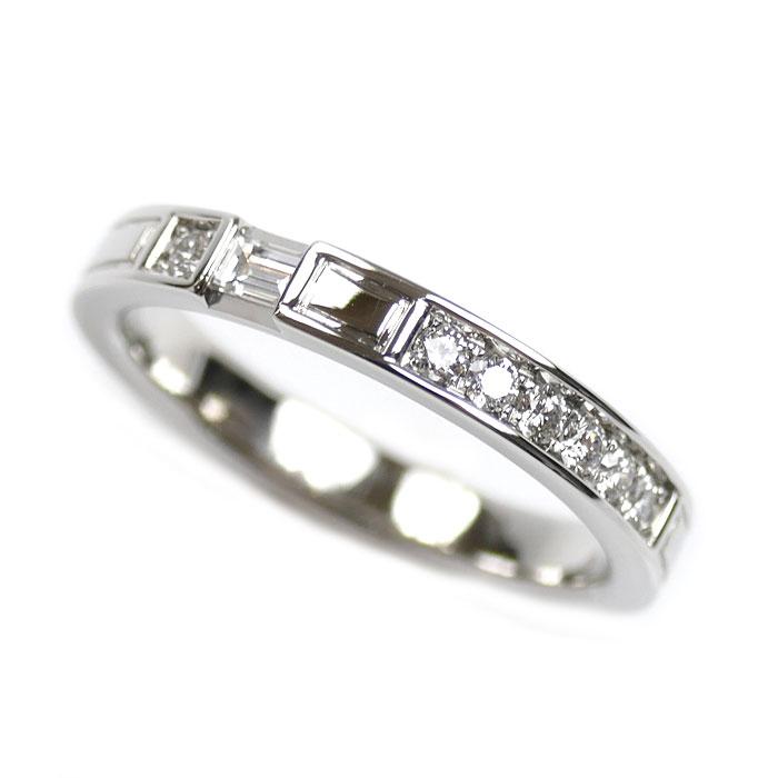 極美品☆ハリーウィンストン PT950ダイヤモンド４Pウェーブバンドリング約7号 HARRY WINSTON ハリーウィンストン Pt950 トラフィック アクセント