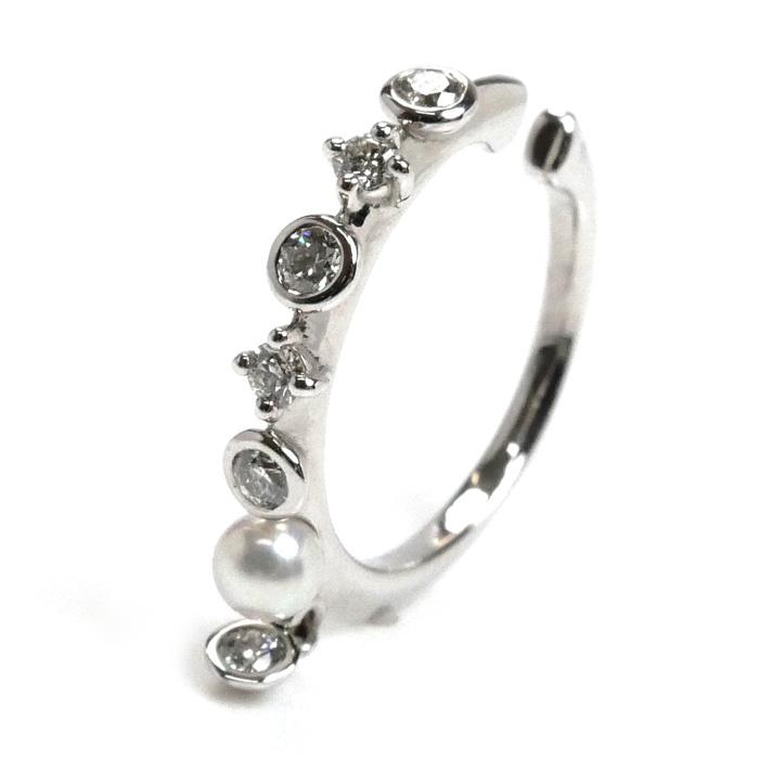 MIKIMOTO（ミキモト） K18WG ホワイトゴールド ディナー パール約3.0mm 