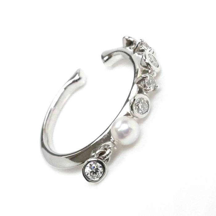 MIKIMOTO（ミキモト） K18WG ホワイトゴールド ディナー パール約3.0mm 