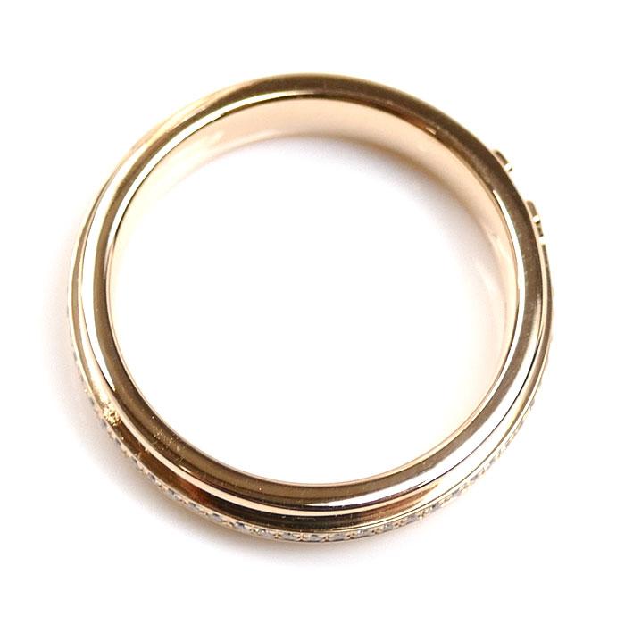 TIFFANY&Co.（ティファニー） K18PG T TWO ナロー ダイヤ リング・指輪