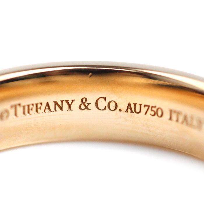 TIFFANY&Co.（ティファニー） K18PG T TWO ナロー ダイヤ リング・指輪