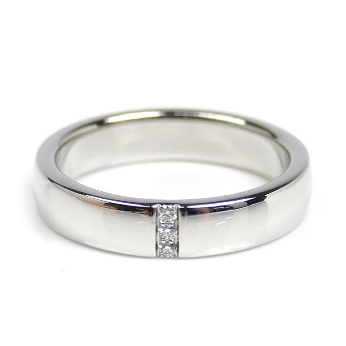 HARRY WINSTON ハリーウィンストン Pt950プラチナ スリーストーン