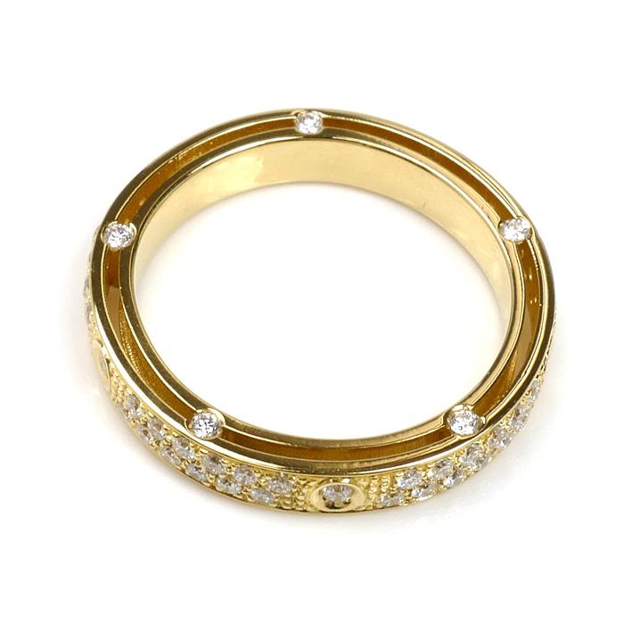 DAMIANI（ダミアーニ） K18YG イエローゴールド ディ・サイド パヴェ