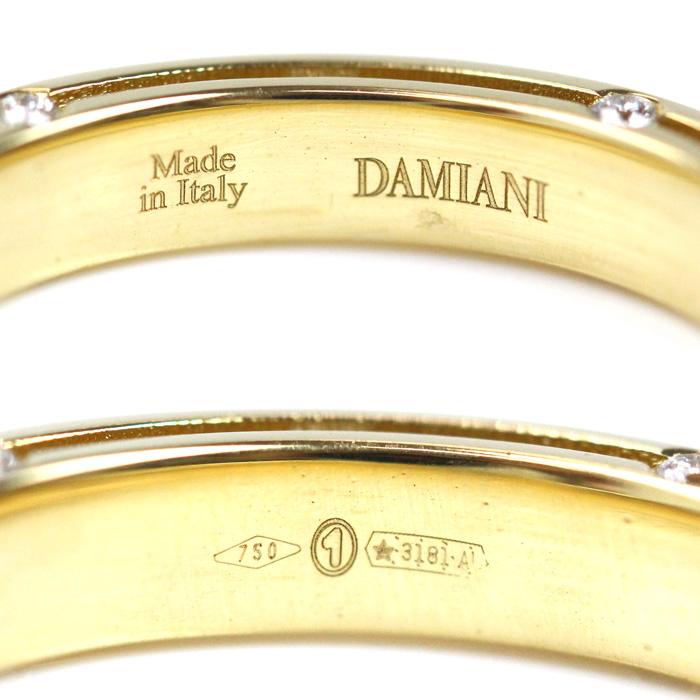 DAMIANI（ダミアーニ） K18YG イエローゴールド ディ・サイド パヴェ