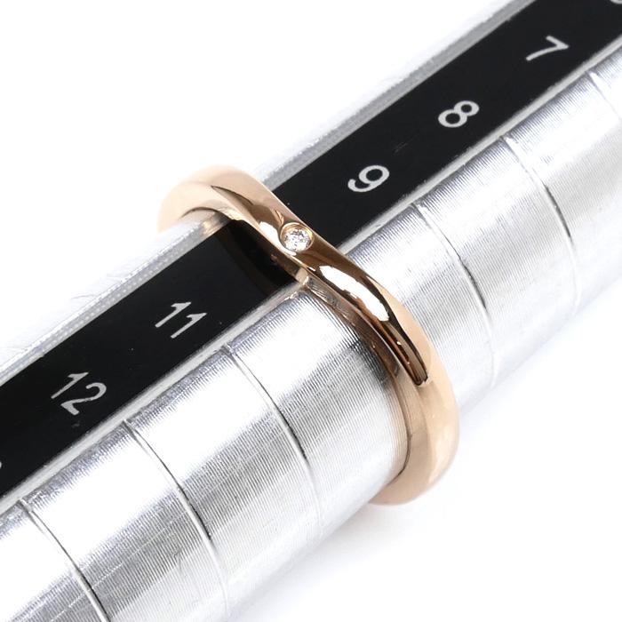 Cartier バレリーナカーブ　pt950 10号　ダイヤ3p プラチナ最安値 Cartier バレリーナカーブ pt950 10号 ダイヤ3p プラチナ最安値