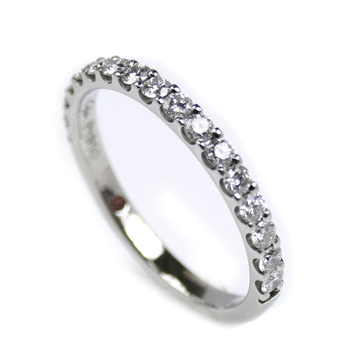 STAR JEWELRY スタージュエリー Pt950プラチナ ハーフエタニティ