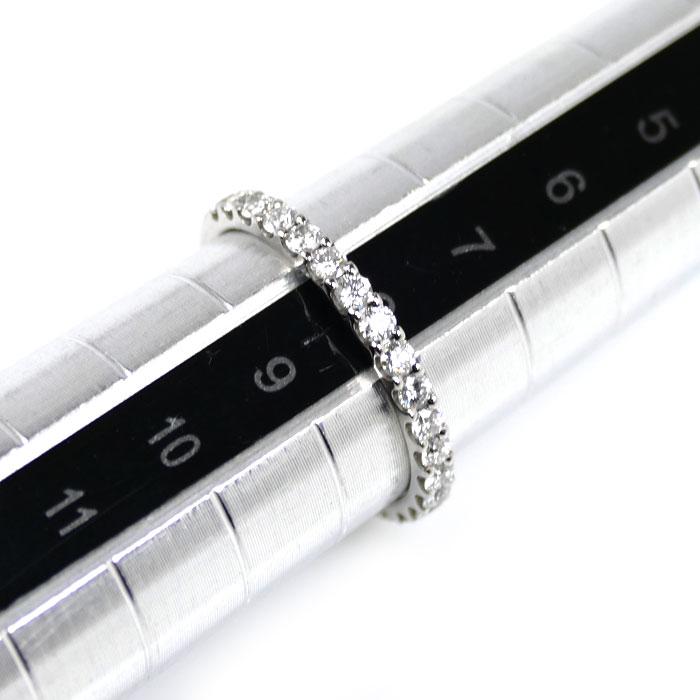 STAR JEWELRY スタージュエリー Pt950プラチナ ハーフエタニティ