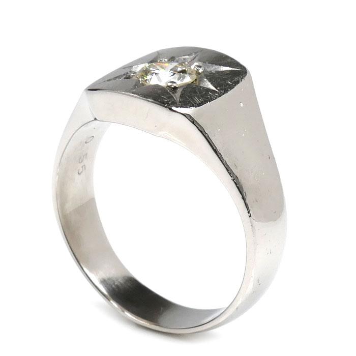 ❗️専用です❗️⭐️pt900ダイヤリング⭐️ Pt900プラチナ リング・指輪 ダイヤモンド0.55ct 22号 17.0g メンズ